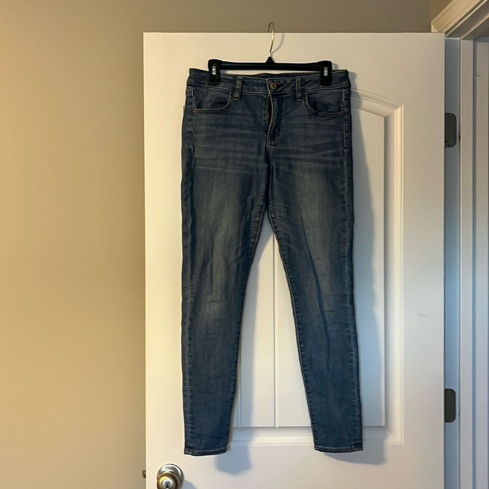American Eagle plain skinny jeans